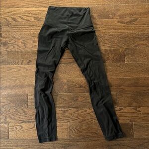 High-Waisted Align Black Leggings